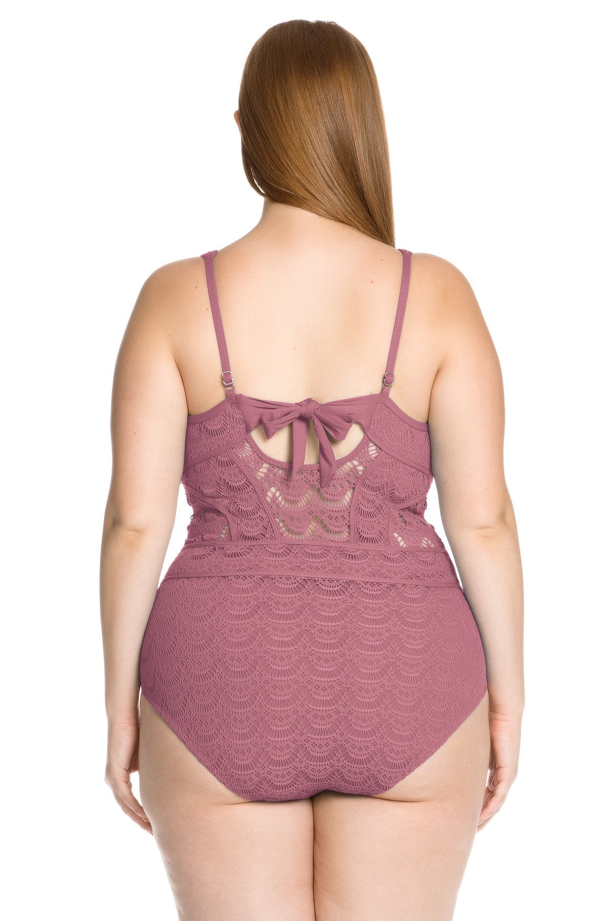 Colour Play Deep Neck One Piece