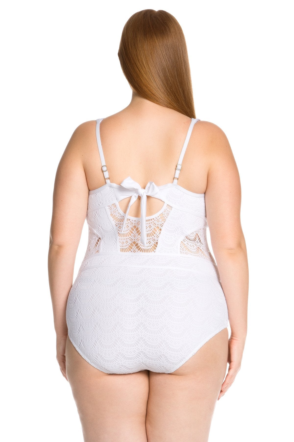 Colour Play Deep Neck One Piece