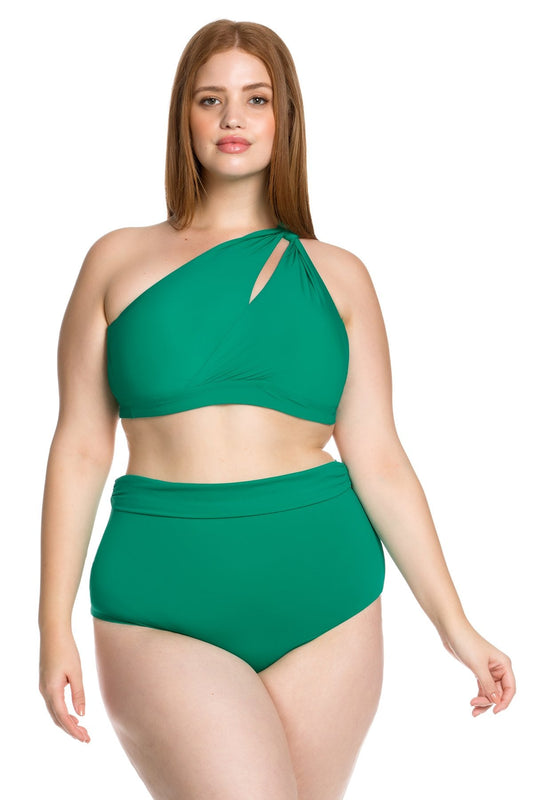 Colour Splash High Waist Bikini Bottom